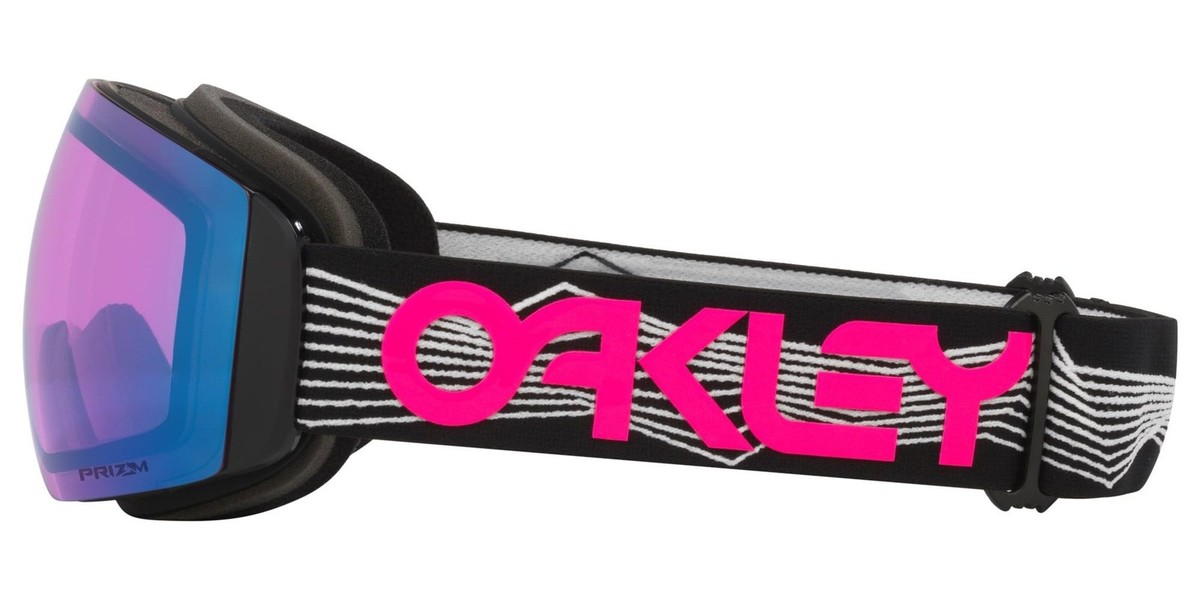 Oakley Flight Deck M Matte White Prizm Argon Iridium Ski Snowboard