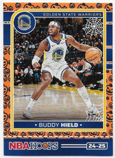 2024-25 Hoops Haunted Hoops Orange #6 Buddy Hield - Golden State Warriors