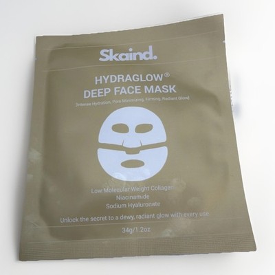 Skaind HYDRAGLOW Deep Face Mask with Collagen Niacinamide - Hydrating Firming x1
