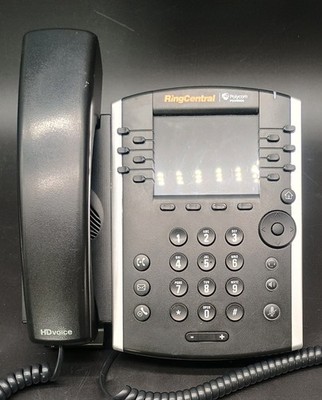 Polycom VVX 411 VOIP Business Phone Ring Central EXCELLENT