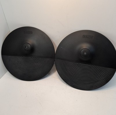Simmons Titan 50 Electronic Drums Cymbal Pad Lot of 2 TSCYM10S - Works