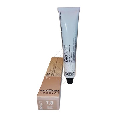 Loreal Dia Light #7.8 Demi-Permanent Gloss Hair Ammonia Euro=7.8/7M