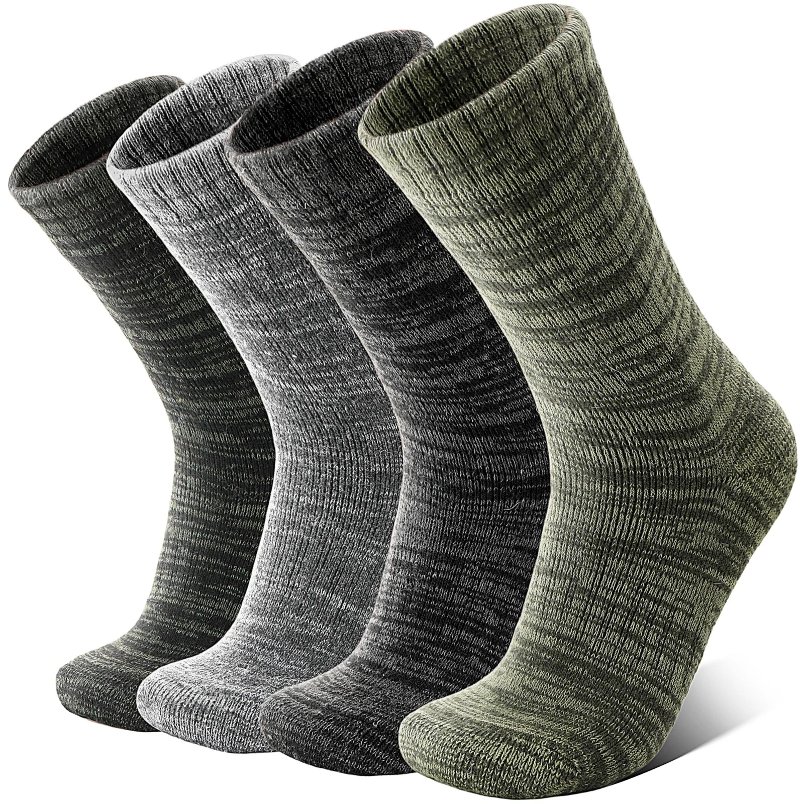 Anlisim Merino Wool Warm Boot Hiking Socks Thermal Extra Thick Winter Cozy Cr...