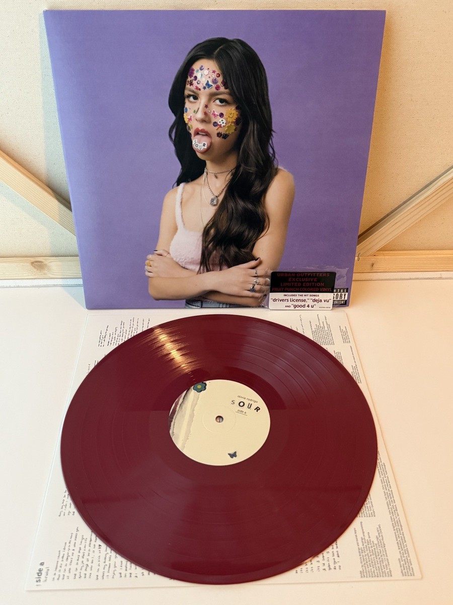 Olivia Rodrigo SOUR Exclusive Fruit Punch UO Vinyl | eBay