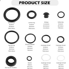 16pcs Floor Jack Repair Sealing Tool Kit3 Ton Floor Jack O Ring Kit With Oil... 16pcs Floor Jack Repair Sealing Tool Kit3 Ton Floor Jack O Ring Kit With Oil...
