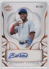2024 Leaf Trinity Auto Bronze 84/99 Echedry Vargas #BA-EV1 Auto 0u66