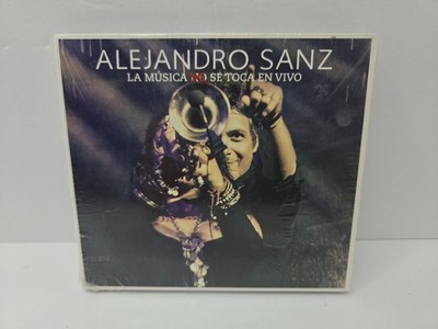Alejandro Sanz La Música No Se Toca En Vivo CD+DVD Combo New Sealed