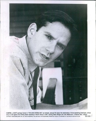 1990 Actor Campbell Scott The Sheltering Sky Warner Brothers Vintage Photo 8x10