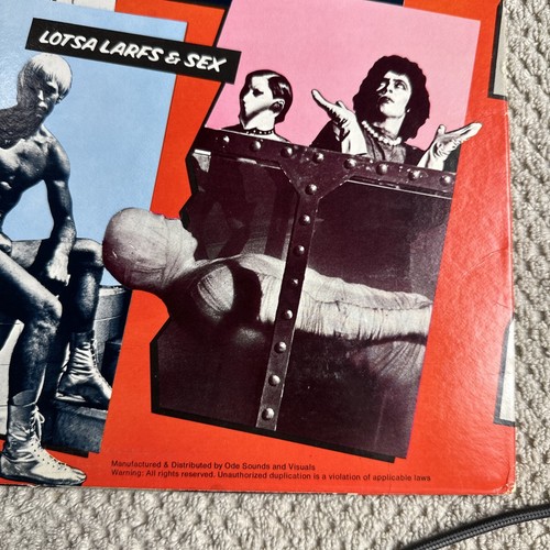 The Rocky Horror Picture Show W/ MOVIE SLIDE!! LP 1975 Ode Records SP-77031 EX ! - Foto 9 di 24