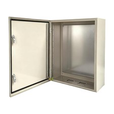 Carbon Steel Enclosure 24x16x12, 1.5mm SturdyWaterproof Electrical Enclosure Box