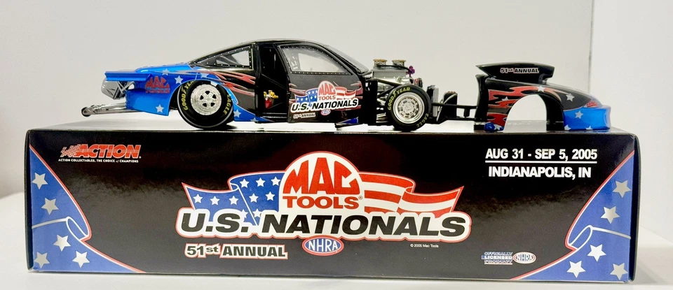 NHRA 2005 MAC Tools Nationals Cavalier Pro Stock “1 OF 504” RARE!! - Image 4 of 4