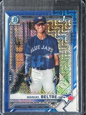 Beltre, Manuel - 2021 Bowman Chrome Prospect - Mega Box - 49/150