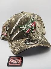 New Era Anaheim Angels Realtree Camo 9Forty A-Frame Snapback Hat Cap 