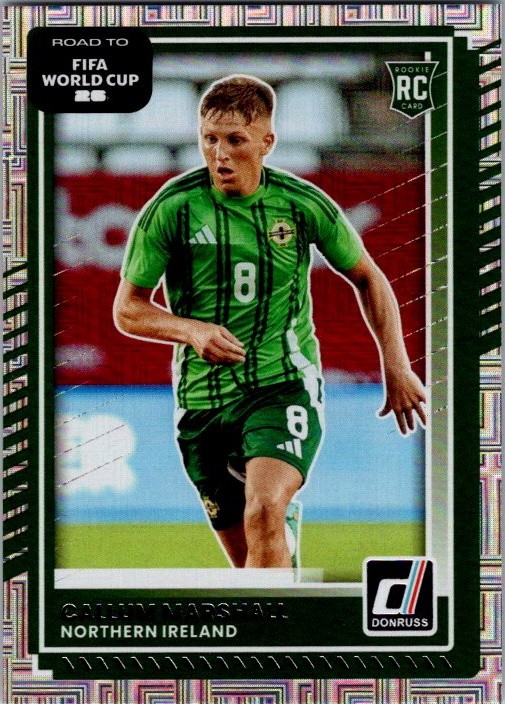 2025-26 Donruss Road to FIFA World Cup #47 Callum Marshall Maze