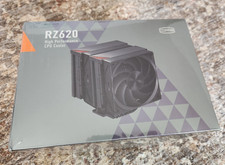 PCCOOLER CPS RZ620 CPU Air Cooler Black 265W TDP Dual Tower 6 Heat Pipe (Sealed)
