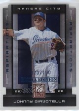 2008 Donruss Elite Extra Edition Aspirations Die-Cut /150 Johnny Giavotella 1b6b