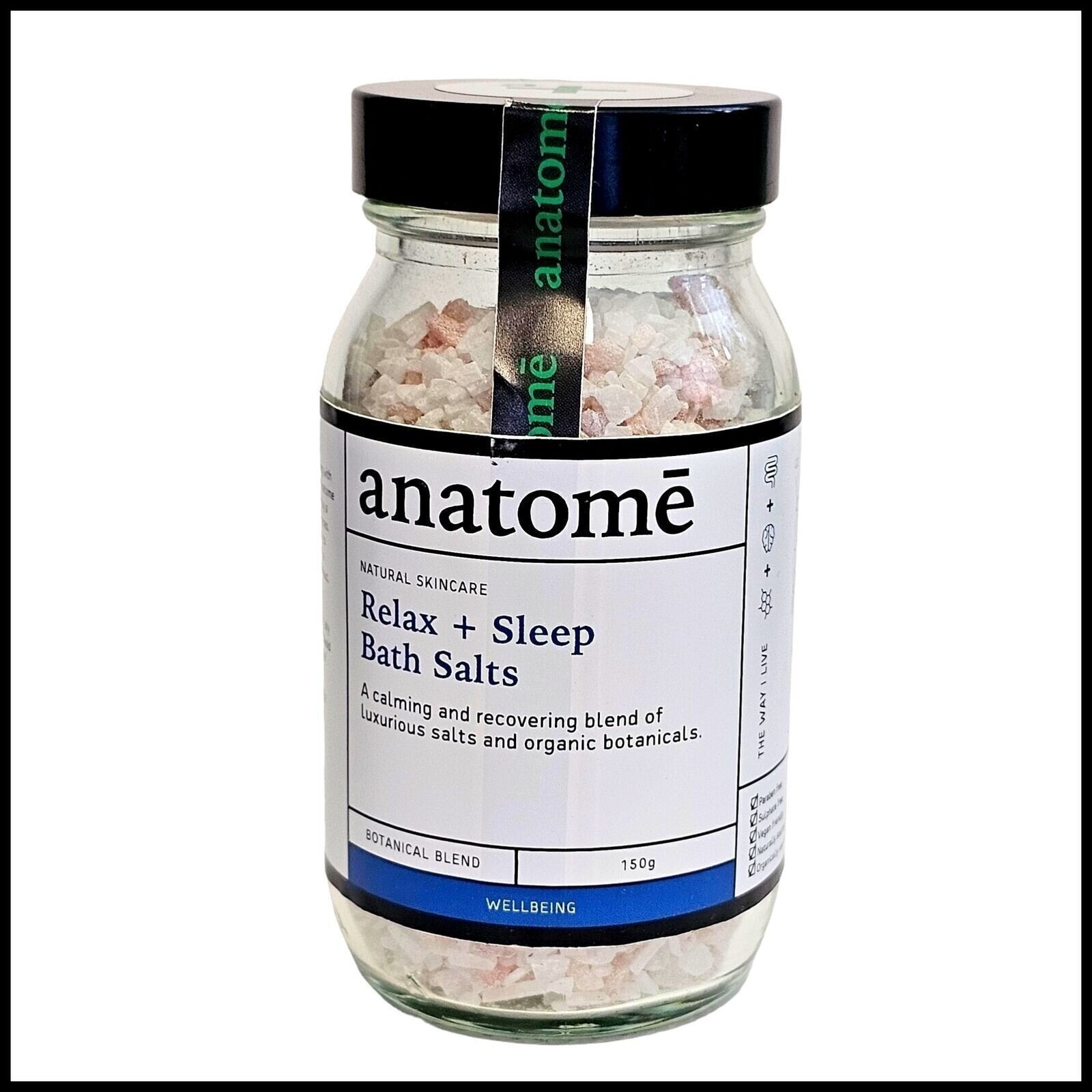 Соль для ванн Anatome Relax Sleep 168 г размер для путешествий 1990₽