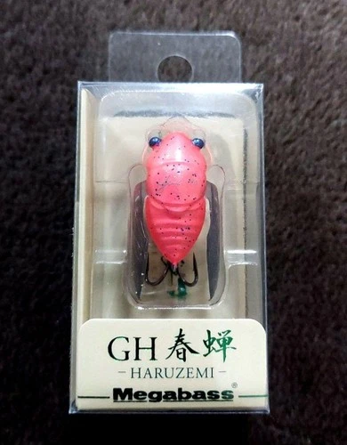 Megabass GH Harusemi GLX Pink Bat, new and unused Japan Import Lure