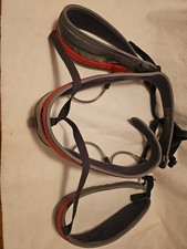 Mammut EN 12277 Climbing Harness Gray/Orange XL Carabiner & ATC Belay Device