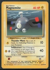 Magnemite Base Set 4th Print 1999-2000 53/102 LP 29