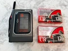 Sony TCM-13 Portable Cassette Recorder One-Touch Recording Vintage