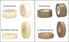 Hotmelt Packing Tape Shipping Packaging Tapes Select Your Mil, Size, Color Qty
