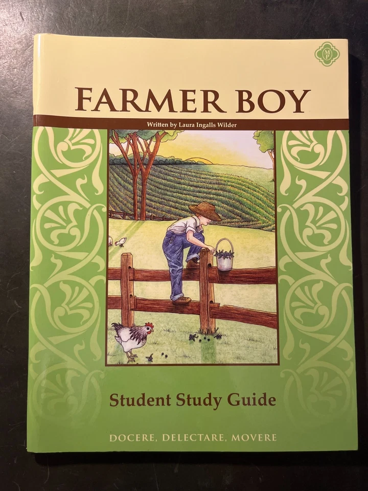 Farmer Boy: Book,  Student Guide, & Teacher Guide, Memoria Press (Lot of 3) - Image 2 of 4