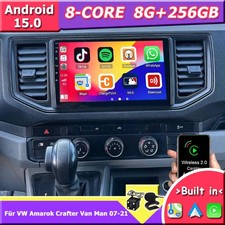★8GB+256GB★ Für VW Amarok Crafter Van Man 07-21 Android 15 Autoradio CarPlay GPS