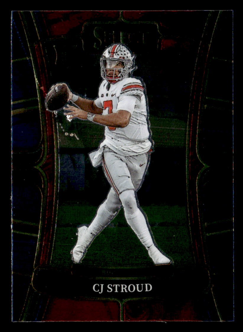 C.J. Stroud 2023 Panini Select Draft Picks Card #2 Ohio State Buckeyes