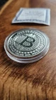 BITCOIN CRYPTO ICON .999 SILVER PROOF WITH CERTIFICATE