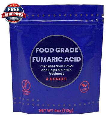 Fumaric Acid Food Grade Sour Powder for Sour Candy, Vegan Food Additive and Ph C