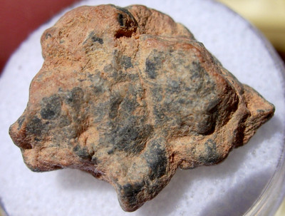 3.16 grams 20mm Bechar 003 Lunar as found individual Meteorite with a COA