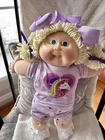 Cabbage Patch Kid Vintage Single Tooth Girl Lemon Hair