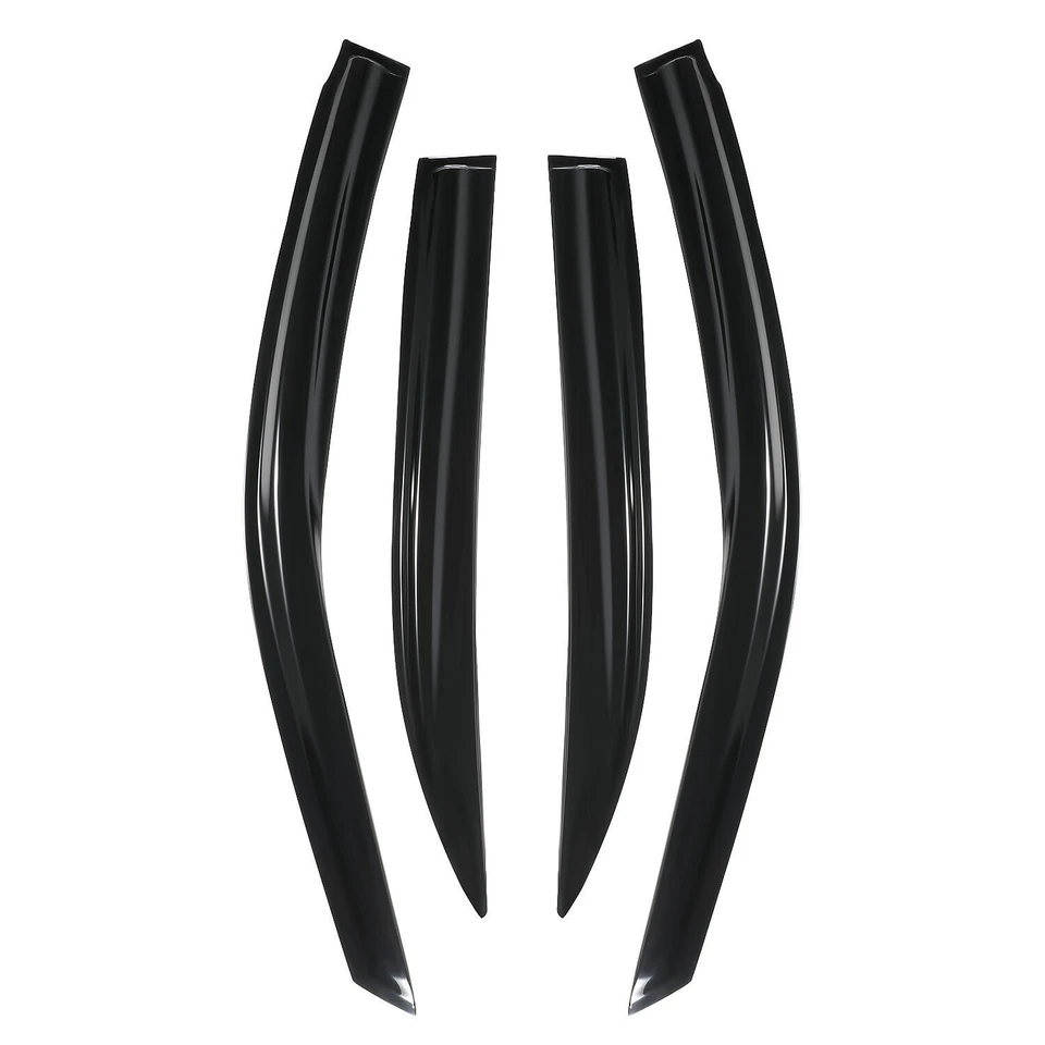 Para Honda Civic Sedán 4 Puertas 2001-2005 Ventana Viseras Ventilaciones Protector de Lluvia Deflectores Foto 4 de 4