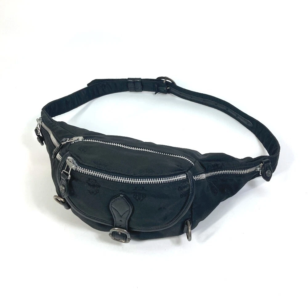 CHROME HEARTS Body bag belt bag Gunslinger SNAT PACK MINI Waist Pouch Black
