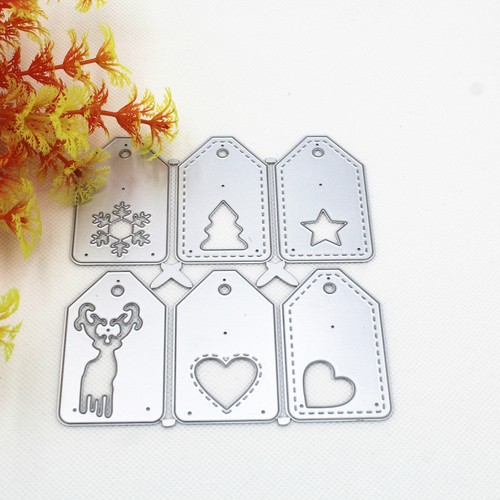6PCS Children's Puzzle Metal Cutting Dies Paper Card Craft Embossing Stencil FA - Picture 3 of 5