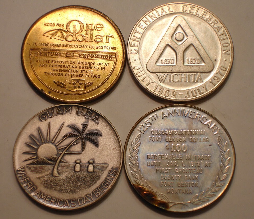 Century 21 Dollar; WICHITA KANSAS; The Guam Museum & FORT BENTON