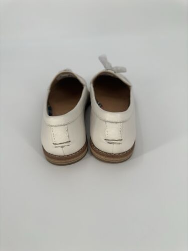 Sperry slip-on donna Saybrook bianco pelle nappa taglia 6 NUOVO - Foto 4 di 5
