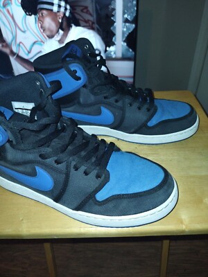 Nike Air Jordan 1 AJKO High OG Black Sport Blue Royal 638471  display picture 2
