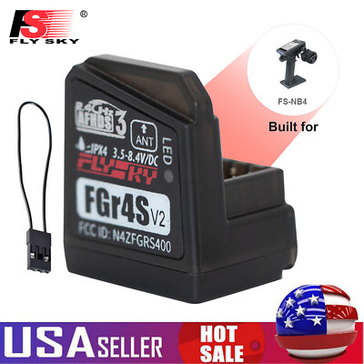 Flysky FGR4S V2 AFHDS Output Receiver for Flysky NB4 PL18 RC Transmitter O0L0