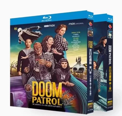 Doom Patrol Season 1-4 Movie TV Film 6-Disc All Region New Box Set