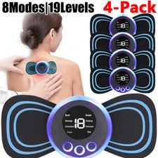 4Pack  Portable Mini Electric Neck Back Massager Whole Body Massage Stimulator