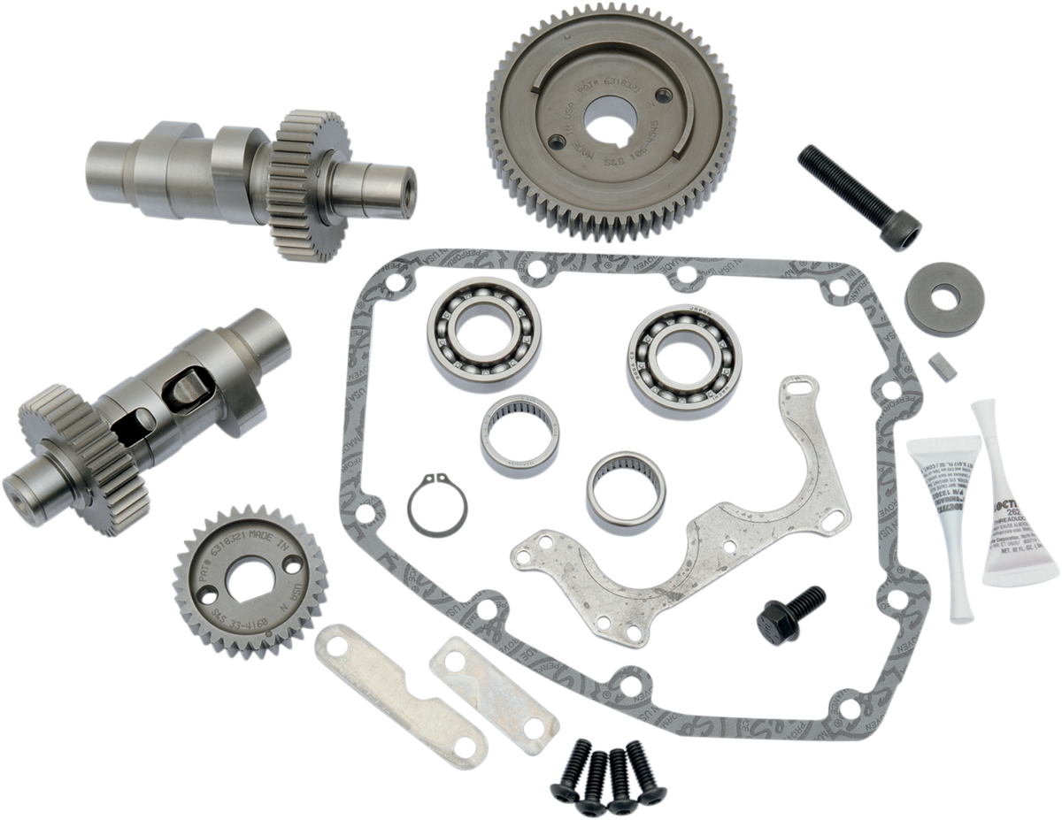 S&S Cycle 585 Easy Start Gear Drive Camshaft Kit for 1999-2006 