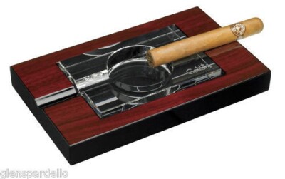 Colibri Cherry Lacquer Lead Crystal Ashtray tbl001800a msrp $100
