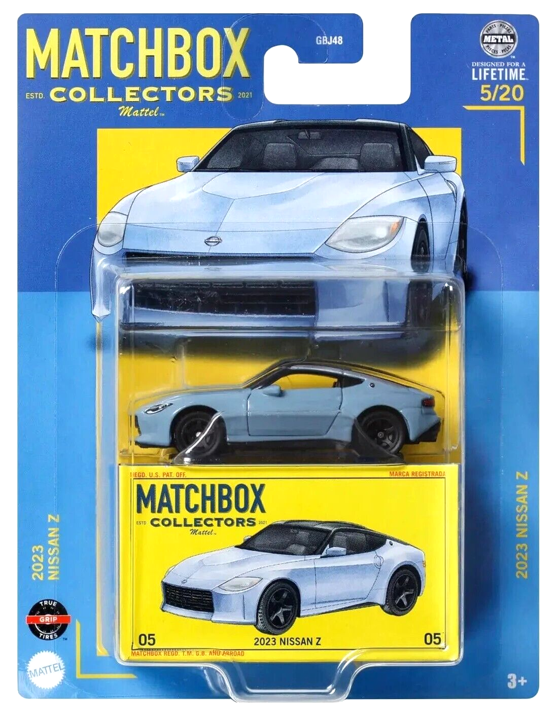 Matchbox Collectors 5/20 2023 Nissan Z - Blue Grey - BNIP