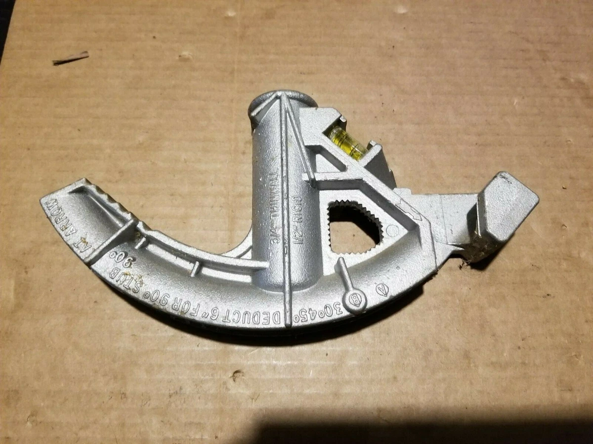 GARDNER NO. 931 CONDUIT PIPE BENDER GREAT CONDITION w Built in Level