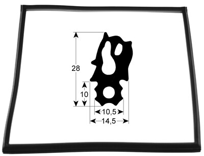 RATIONAL Türdichtung  SCC/CM 61 AB 04/2004 20.00.394P 20.02.550P
