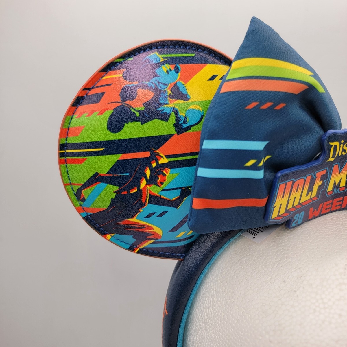 Rundisney Wine And Dine Half Marathon Weekend Ears 2025 Removable Bow & Patches runDisney 2025 Princess Half Marathon Weekend Merchandise  main image 2