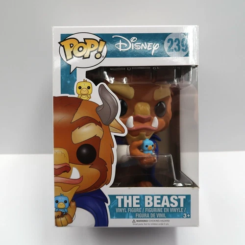 Figura Vinilo La Bestia Funko Pop 239 Disney La Bella y la Bestia NUEVO