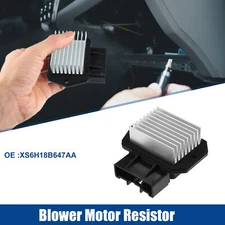 Blower Motor Resistor Replacement Fit for Toyota 4Runner Black Silver Tone